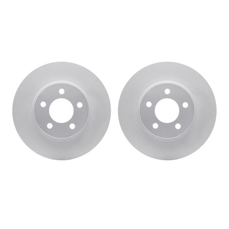 DYNAMIC FRICTION CO Geospec Rotors, Non-directional, Silver, 4002-54092 4002-54092
